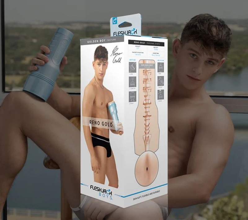 Fleshlight Reno Gold Male Pornstar Replicas | PHILIPPINES 2018JHE